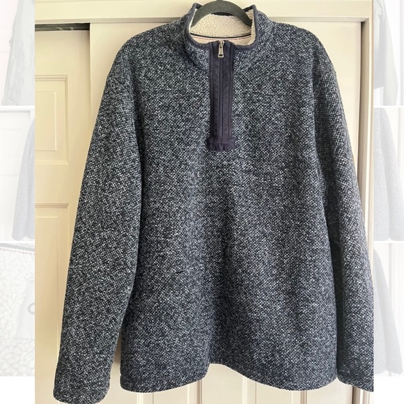 ORVIS FLEECE LINED QUARTERZIP PULLOVER SIZE XL. - Picture 2 of 4